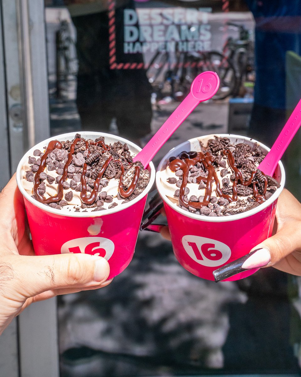 This one goes out to all our coffee lovers. #NationalCoffeeIceCreamDay done right with our ¡Arriba Coffee! fro-yo, made with 100% Arabica coffee beans!