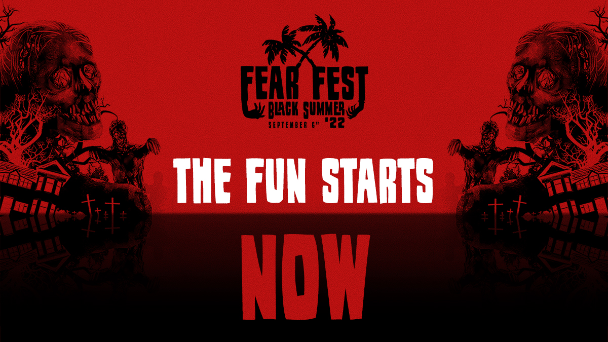 FEARDEMIC'S FEAR FEST 2022: BLACK SUMMER EDITION! The time has come 

Click below and join the show!
youtu.be/4kA5dEBviNg