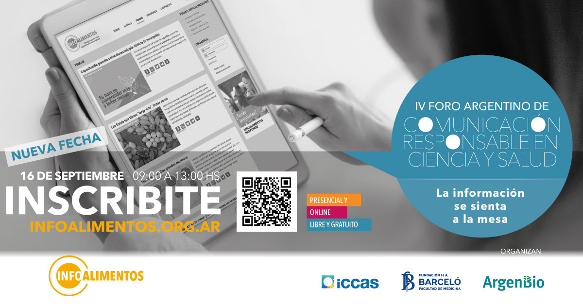 alimentos_info's tweet photo. ❗️𝐍𝐔𝐄𝐕𝐀 𝐅𝐄𝐂𝐇𝐀❗️ 
𝟏𝟔 𝐝𝐞 𝐒𝐞𝐩𝐭𝐢𝐞𝐦𝐛𝐫𝐞 𝐝𝐞 𝟗 𝐚 𝟏𝟑 𝐡𝐬
🗨️IV Foro Argentino de Comunicación Responsable en Ciencia y Salud

🤓Libre y gratuito
💻Online y presencial
🔗 Inscripciones: https://t.co/8l8AtGYqrb

#foro2022 #alimentos #ciencia #comunicacion https://t.co/QKeYXaktTN