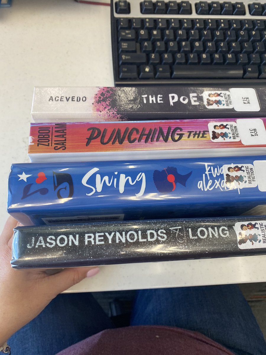 SJHLibrary (@sjh_booklady) on Twitter photo “Hey, Ms. do you have books in verse about feelings?” Do I EVER. <a href="/StocktonCISD/">Stockton Junior High, Conroe ISD</a> <a href="/Stockton_TxHist/">Stockton JH Tx History</a> <a href="/CarltonTodd5/">Carlton Todd</a> <a href="/NewSchoolAP1/">Anita Bundage</a> <a href="/CISD_Libraries/">CISD_Libraries</a> <a href="/CoachMorris84/">Coach Morris</a> @StocktonJH_TV #excellenceonexcellence “Hey, Ms. do you have books in verse about feelings?” Do I EVER. <a href="/StocktonCISD/">Stockton Junior High, Conroe ISD</a> <a href="/Stockton_TxHist/">Stockton JH Tx History</a> <a href="/CarltonTodd5/">Carlton Todd</a> <a href="/NewSchoolAP1/">Anita Bundage</a> <a href="/CISD_Libraries/">CISD_Libraries</a> <a href="/CoachMorris84/">Coach Morris</a> @StocktonJH_TV #excellenceonexcellence