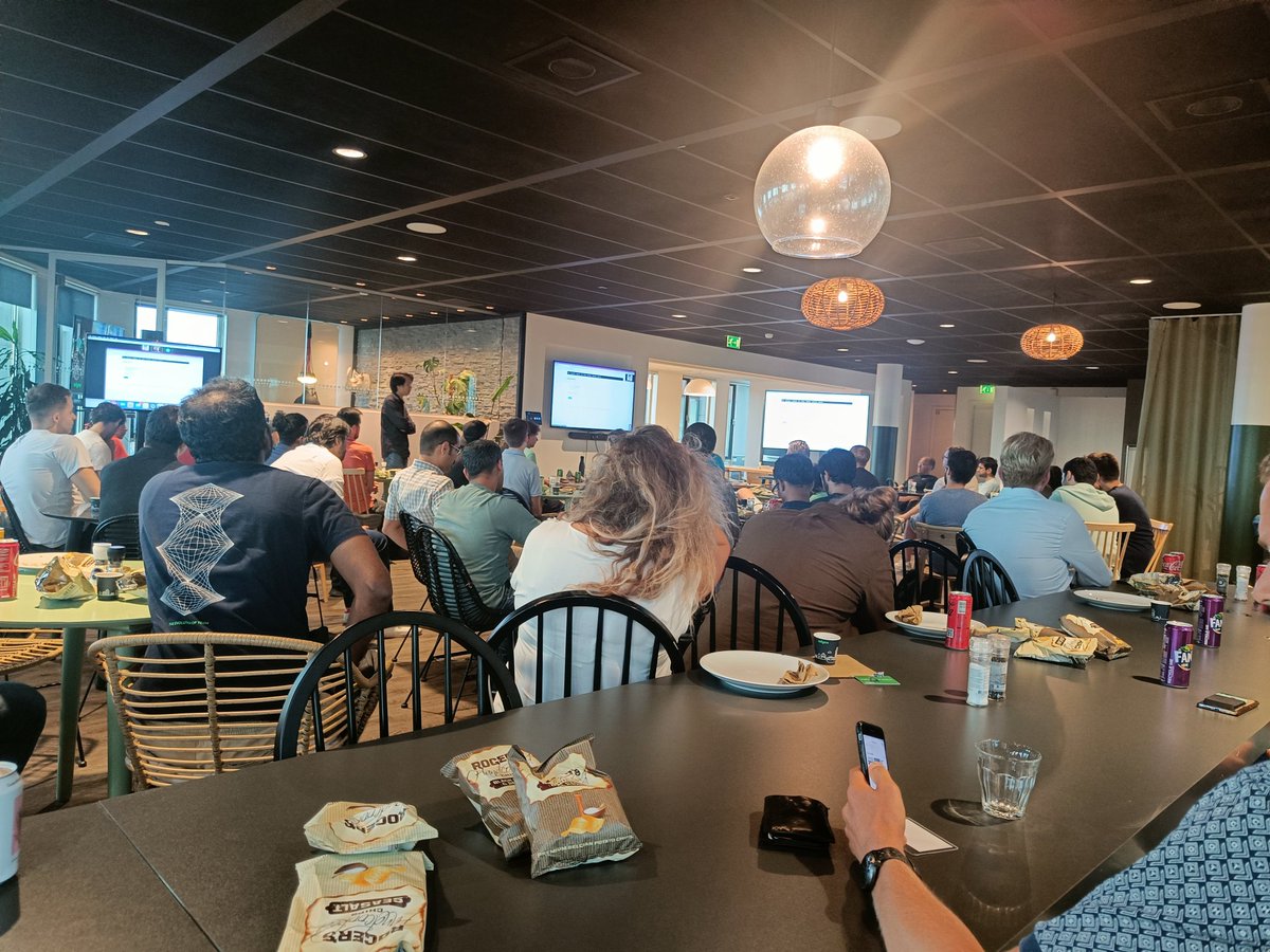 Just coming from an #awesome #meetup at <a href="/AdyenDevs/">Adyen Developers</a> with <a href="/elastic/">Elastic</a> about #elasticsearch #vector #search improving  #userexperience Thx <a href="/Adyen/">Adyen</a> for hosting this meetup and great evening