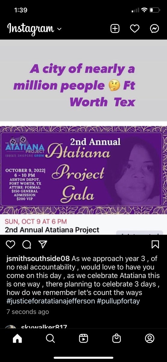 JamesSm40288539's tweet photo. Year three , hopefully the year of accountability #justiceforatatianajefferson #pullupfortay https://t.co/Om0aqgbNGm
