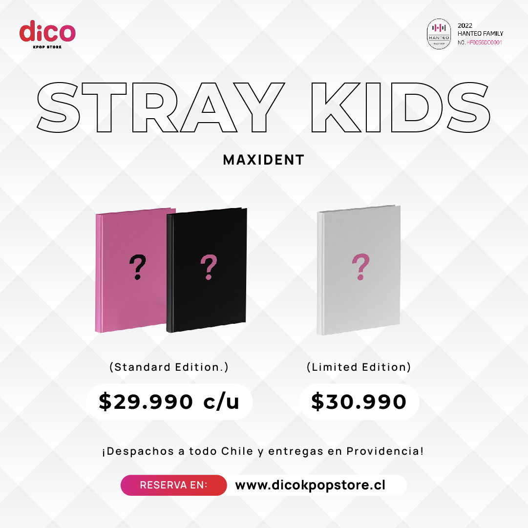 dico_store's tweet photo. Ya disponible en nuestro sitio web la PRE-VENTA de #STRAYKIDS - "Maxident" en ambas versiones!
 
¡Conoce los detalles en nuestra web!

Pídelo en: https://t.co/IpaAuC3zMT

#MAXIDENT #MAXIDENT_COMINGSOON  #Kpop #tiendadekpop https://t.co/xUAOJ9JBh4
