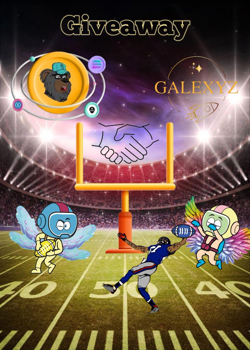 RichBearClub 🤝 Galexyz
We are giving away:
🎟️5x 
<a href="/GalexyzNft/">Galexyz NFT</a>
 🎟️
To Enter:
1️⃣ Follow 
<a href="/RichBearClub1/">Beardy🔺 Presale Soon</a>
 + 
<a href="/GalexyzNft/">Galexyz NFT</a>
2️⃣ Like + Retweet
3️⃣ Tag Friends! (bonus entries!)
⏳Ends in 48 hours!

#NFTGiveaway #NFTCommunity #NFT #NFTs #NFTdrop #Avalanche #avax #AvaxNFTSzn