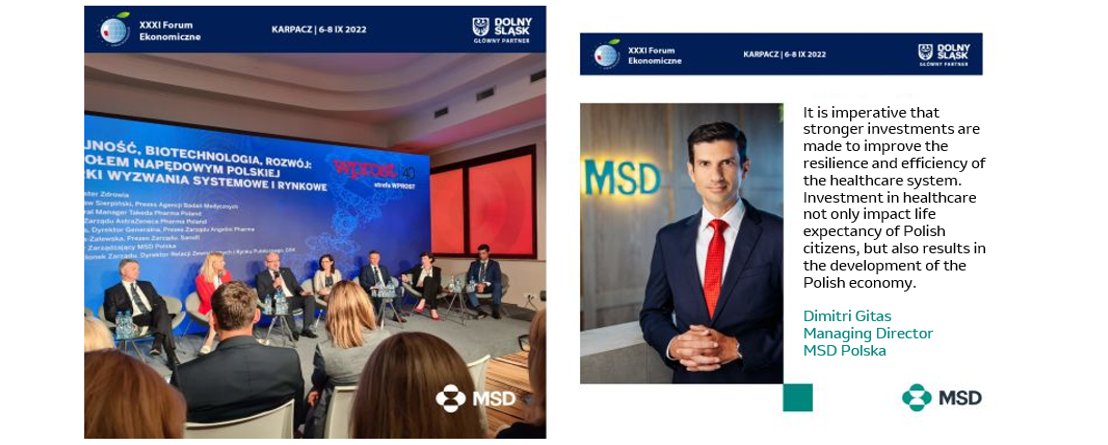 It was a productive day during #ForumEkonomiczne in # Karpacz2022. Our managing director #DimitriGitas appeared in the panel organized by #WPROST: “Innovation, biotechnology, development: health as key development driver of the Polish economy".
Adam #Niedzielski 
<a href="/R_Sierpinski/">Radosław Sierpiński</a>