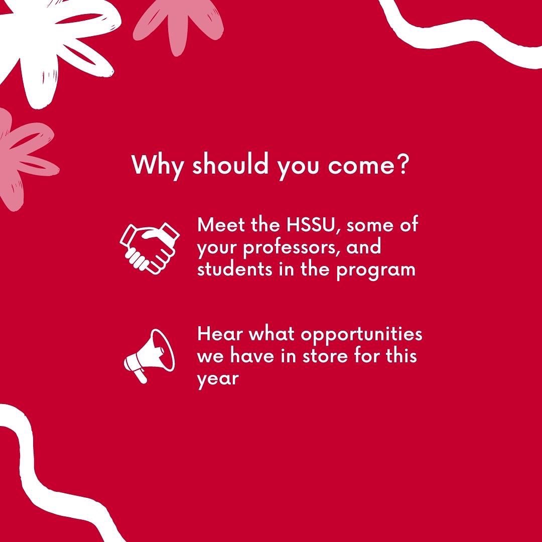 Health Studies Student Union tweet media