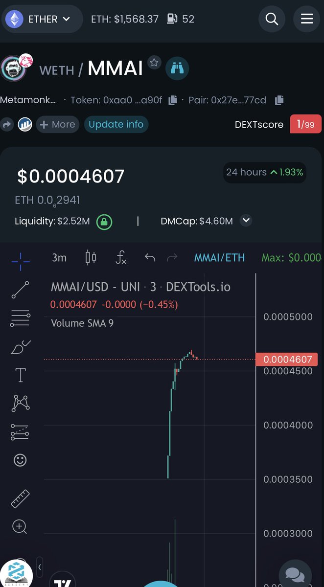 AuzsomeAustin's tweet photo. @metamonkey_ai CONGRATS ON THE LAUNCH! Excited for @LBank_Exchange @BitMartExchange @BKEXGlobal listing coming soon! 🚀💜🚀💜🚀💜🚀 #METAMONKEYAI #cryptocurrency #Crypto https://t.co/Ee65AjPsXa