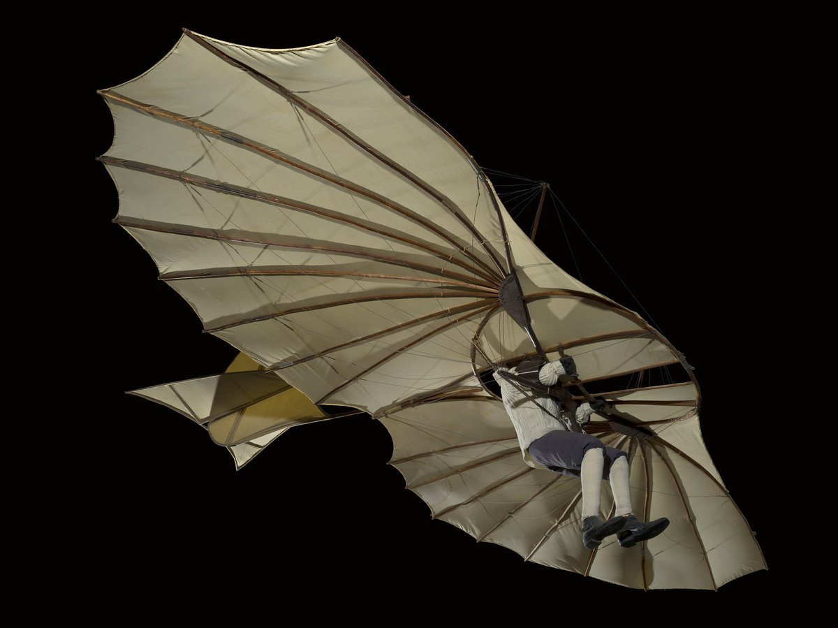 airandspace's tweet photo. Pictured here is the only original Lilienthal Glider in the Western Hemisphere. Photographs of Otto Lilienthal in the air with the glider made him internationally known as “The Flying Man.”
See it on display in the Early Flight exhibition when our DC Museum reopens! https://t.co/0WsZbY3sVX