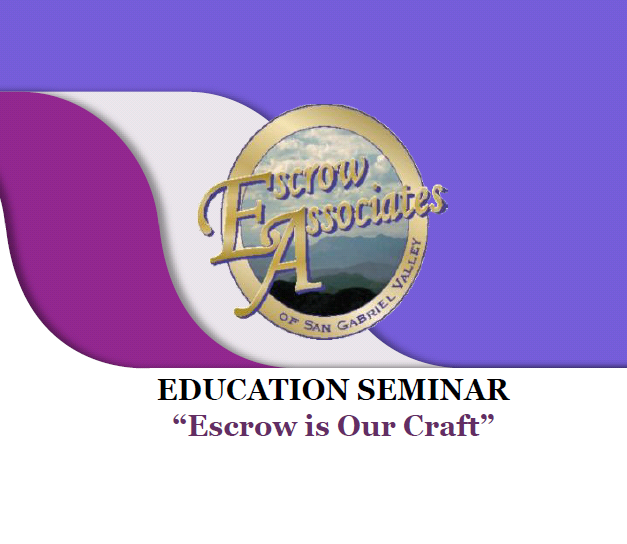 Escrow AssociatesSGV tweet media