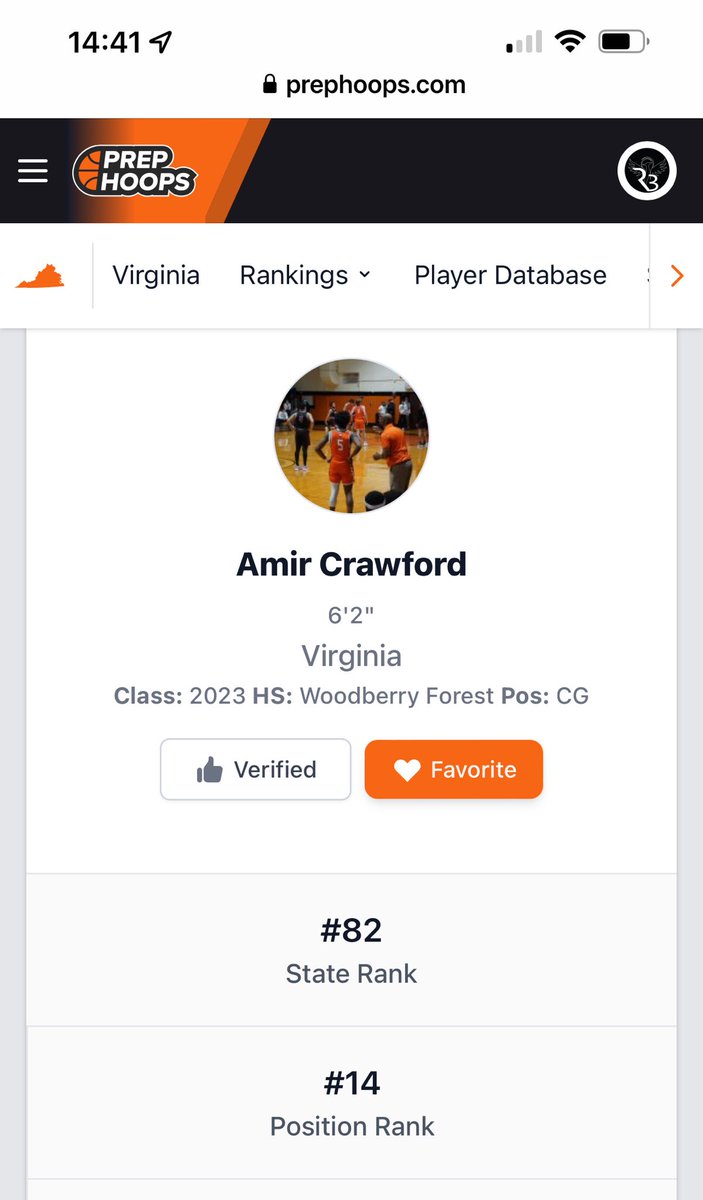WesleyC10984386's tweet photo. Our Fav Son moving up in the Virginia Prep Hoops rankings https://t.co/1Gmxt2MJno