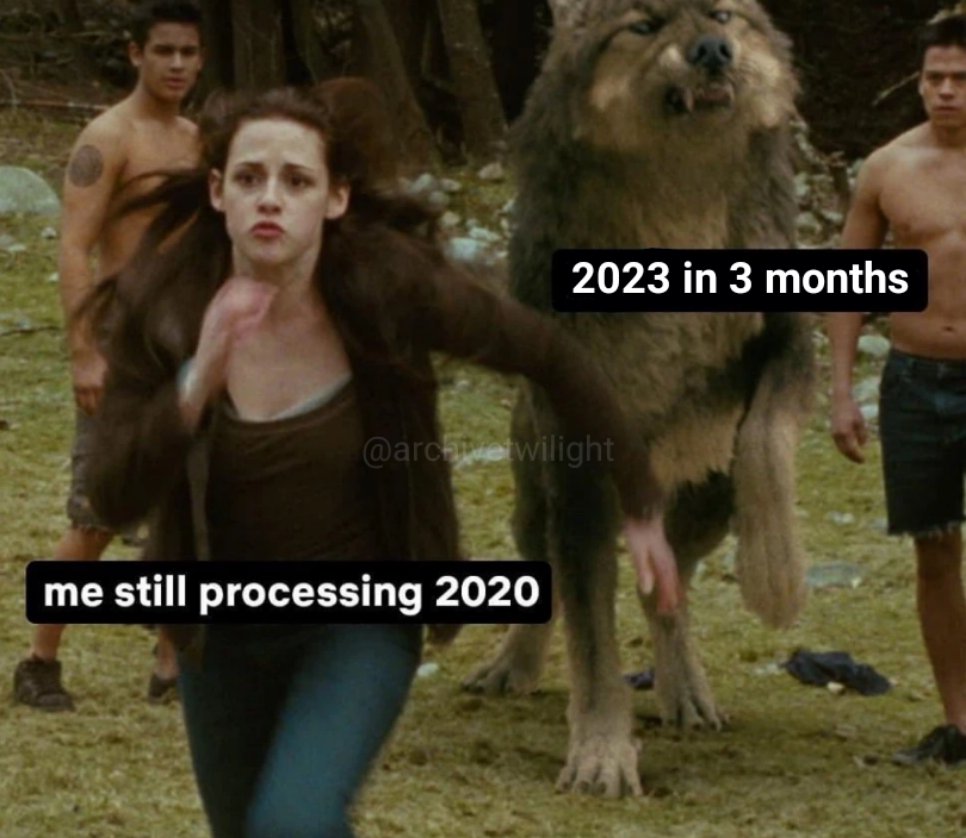 i'm stuck in 2020