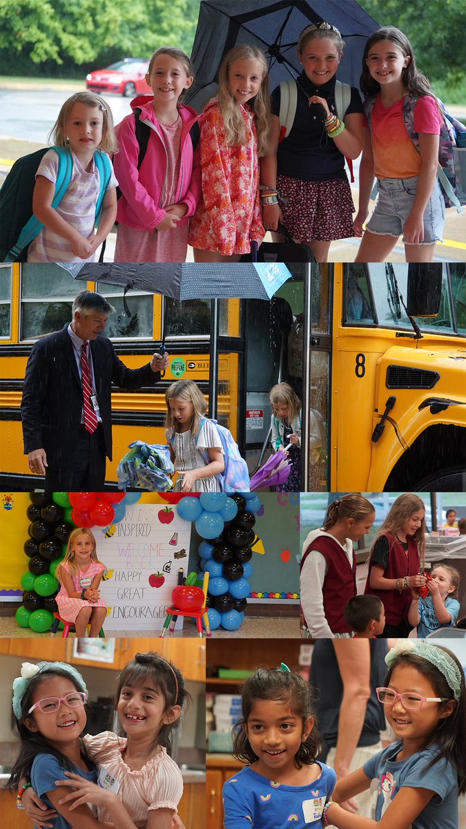 RadnorTSD's tweet image. Rainy start but smiles all day long! Because nothing can dampen our spirits when the kids are back! #radnorproud #youbelong