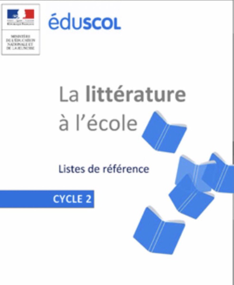 RubanYannick's tweet image. CYCLE 2 / Eduscol met à la disposition des enseignants du cycle 2, à titre indicatif, des listes d'œuvres et d'ouvrages pour les aider à choisir des lectures à proposer à leurs élèves. @dsden61 @ac_normandie 
➡️ eduscol.education.fr/document/13465…