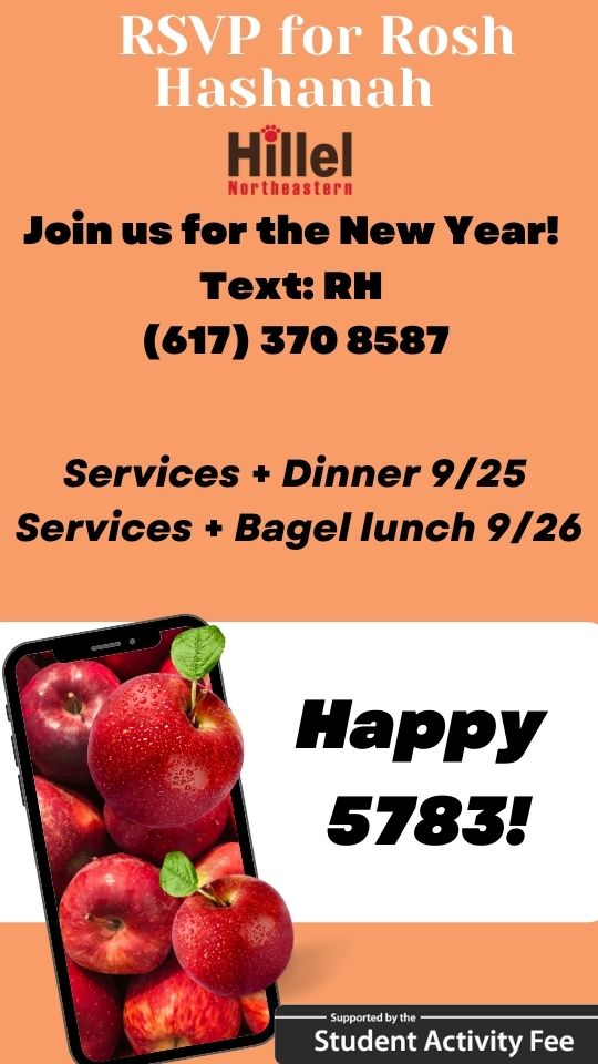 Northeastern University Hillel tweet media