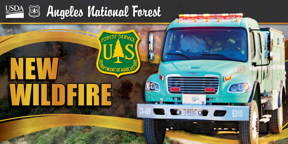 Angeles_NF's tweet image. |New Incident| #FiveFire - Your #AngelesNF has responded to a wildfire on the NB I-5 south of Templin HWY. We have sent a first alarm response. The fire is .25 acres with no structures threatened or evacuations.