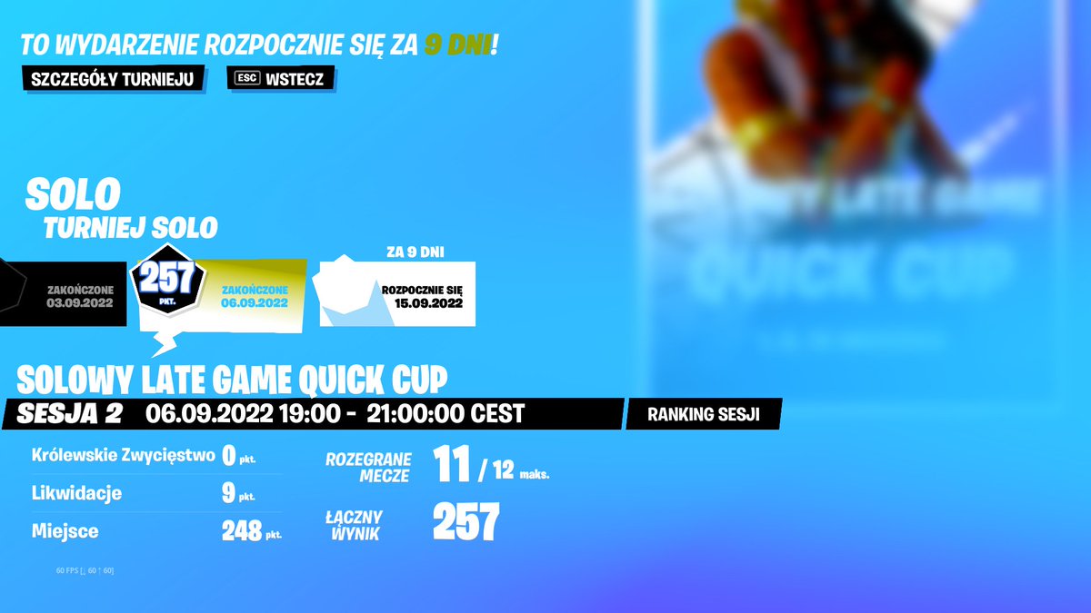 MACIEQ_FN's tweet photo. 11/12 meczy, spózniłem się 40 minut więc kilka gier za 0 ale i tak zajebiście wyszło 🔥💪 https://t.co/RDNcwIS49z