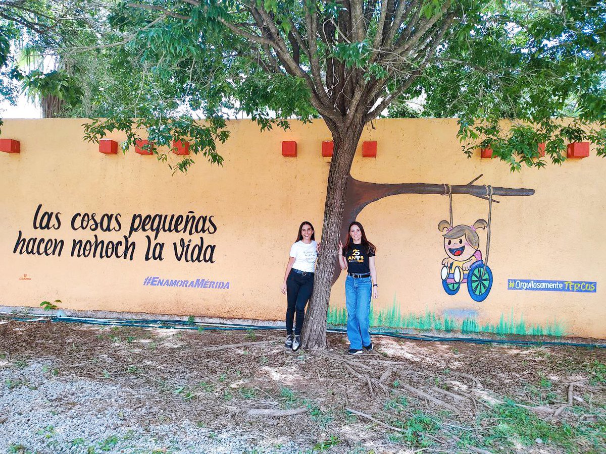 Enamora_Merida's tweet photo. Las cosas pequeñas hacen nohoch la vida.

Nuestro respeto y admiración a #fundacionteleton por elevar la calidad de vida de las personas con discapacidad, autismo y cáncer, promoviendo su plena inclusión, gracias al @CRITYucatan por el amor con el que trabajan cada día. https://t.co/exubK10PqN