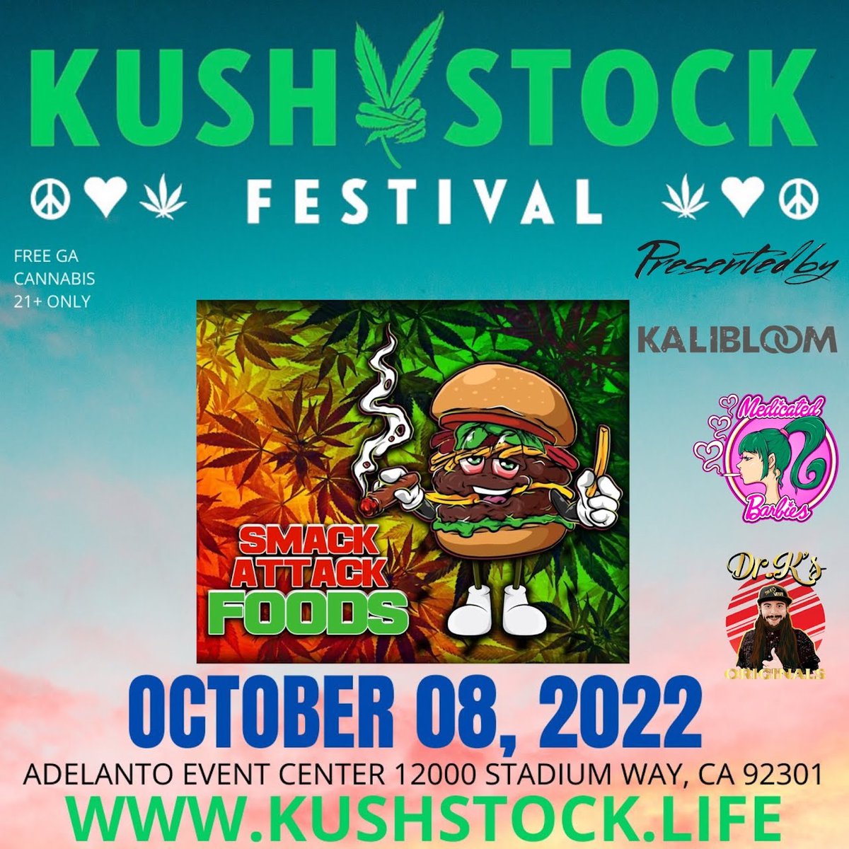 kushstockfest's tweet photo. Win free vip passes TODAY👇🏼
https://t.co/A9BYgyHExf

Volunteer for the WORLD'S LARGEST FREE &amp; LEGAL consumption event👇🏼
https://t.co/lbwnFqRhg1

#medicatedbarbies 
#kushstock #kushstockfestival https://t.co/eOQ2lBkLah