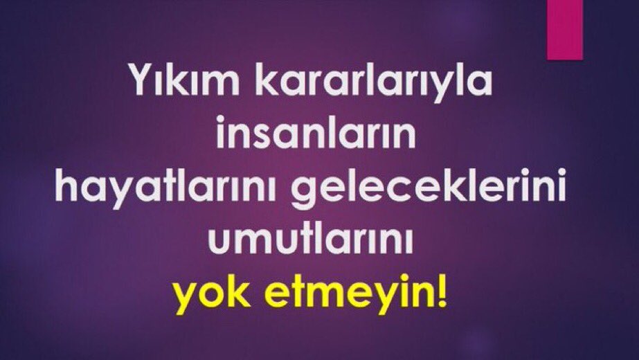 İmarBarışı HalkınYarası 
Yeni bir düzenleme ile tapulu mülkümüzdeki evlerde huzurla yasamak istiyoruz.
#yapikayitgeriverilsin
#imarbarışıgüncellensin