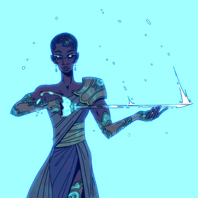 #swordtember2022 day 6 - liquid  