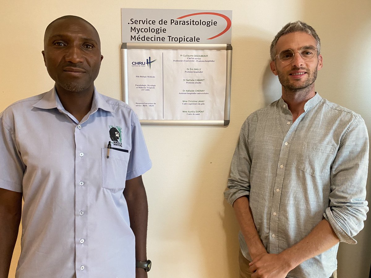GDesoubeaux's tweet photo. Very nice talk by Dr Eddy Kambale Syaluha today in Tours University Hospital. The audience was very excited by the topic dedicated to the surveillance of the One Health program in DR Congo #iccn #OneHealth #gorilladoctors #virunga #microMONKEY #CHRUTours https://t.co/AszkAIf7Ai