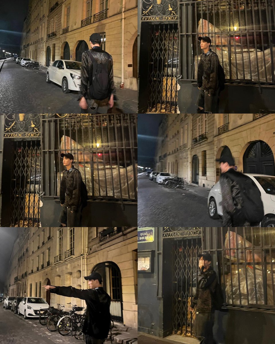 94KD93's tweet image. night walks in paris with ysl beauty and gucci jongin ~π never a dull moment