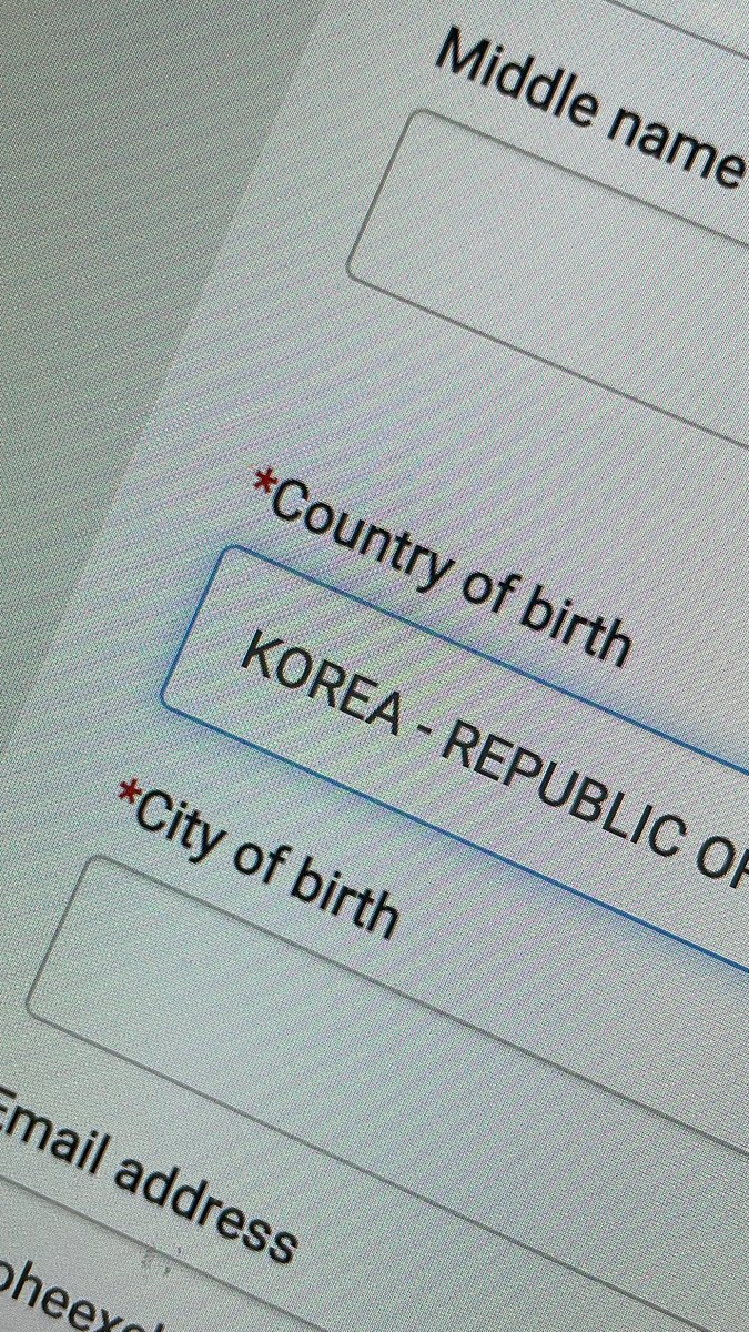 Can these sites universally please pick either Republic of Korea or South Korea, because I’m always scrolling through the drop down multiple times… #badux <a href="/DHSgov/">Homeland Security</a>