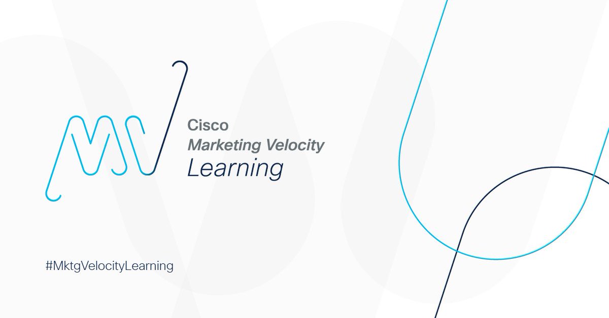 CiscoPartners's tweet photo. Have you seen the #MktgVelocityLearning ✨new look and feel✨?

Discover content packages focused on: 
♻️Sustainability
🏠Power Hybrid Work
💻#MktgVelocityCentral training 
➕and more. 

Explore it now👉https://t.co/jYNJqT7sIo  

#MktgVelocity https://t.co/nfPU9beZvR