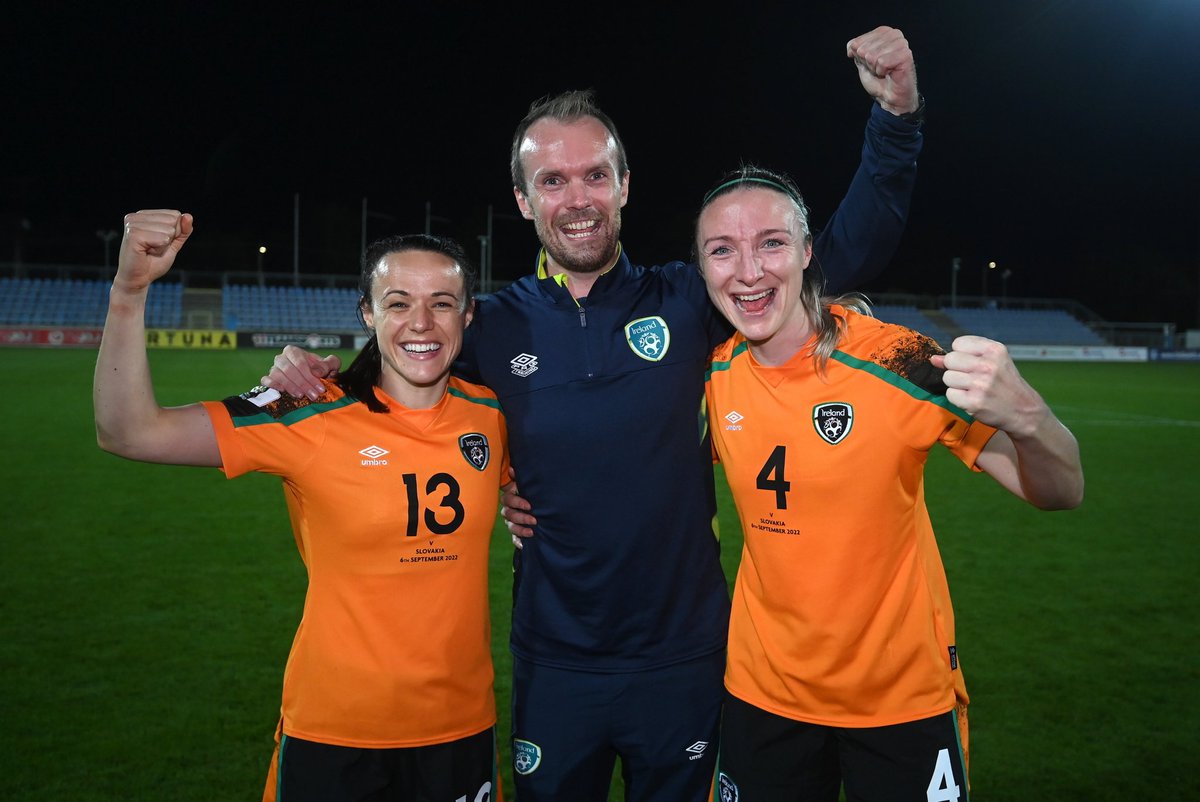 These two keeping Wicklow on the map. Great finish to the group stages, massive playoff game next month 🇮🇪⚽️ 
#WeAreOne | #COYGIG | #OUTBELIEVE