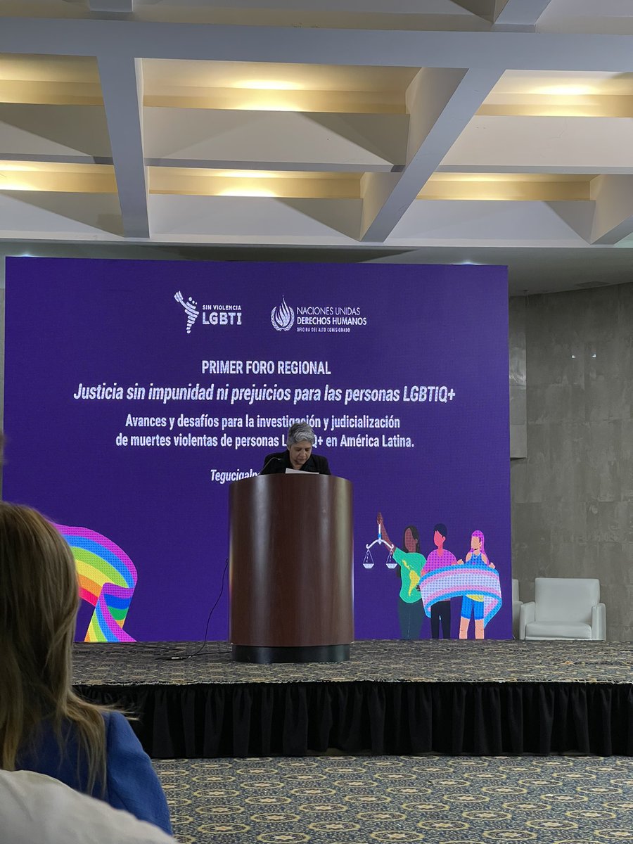 ObservatorioLam's tweet photo. Desde el Observatorio  como parte integrante de la @ViolenciaLGBTI , estuvimos presente en el primer foro regional “Justicia sin impunidad ni prejuicios para las personas LGBTIQ+” realizado en Honduras y con el apoyo de @OACNUDHHN https://t.co/SJ43RJ8Y1w