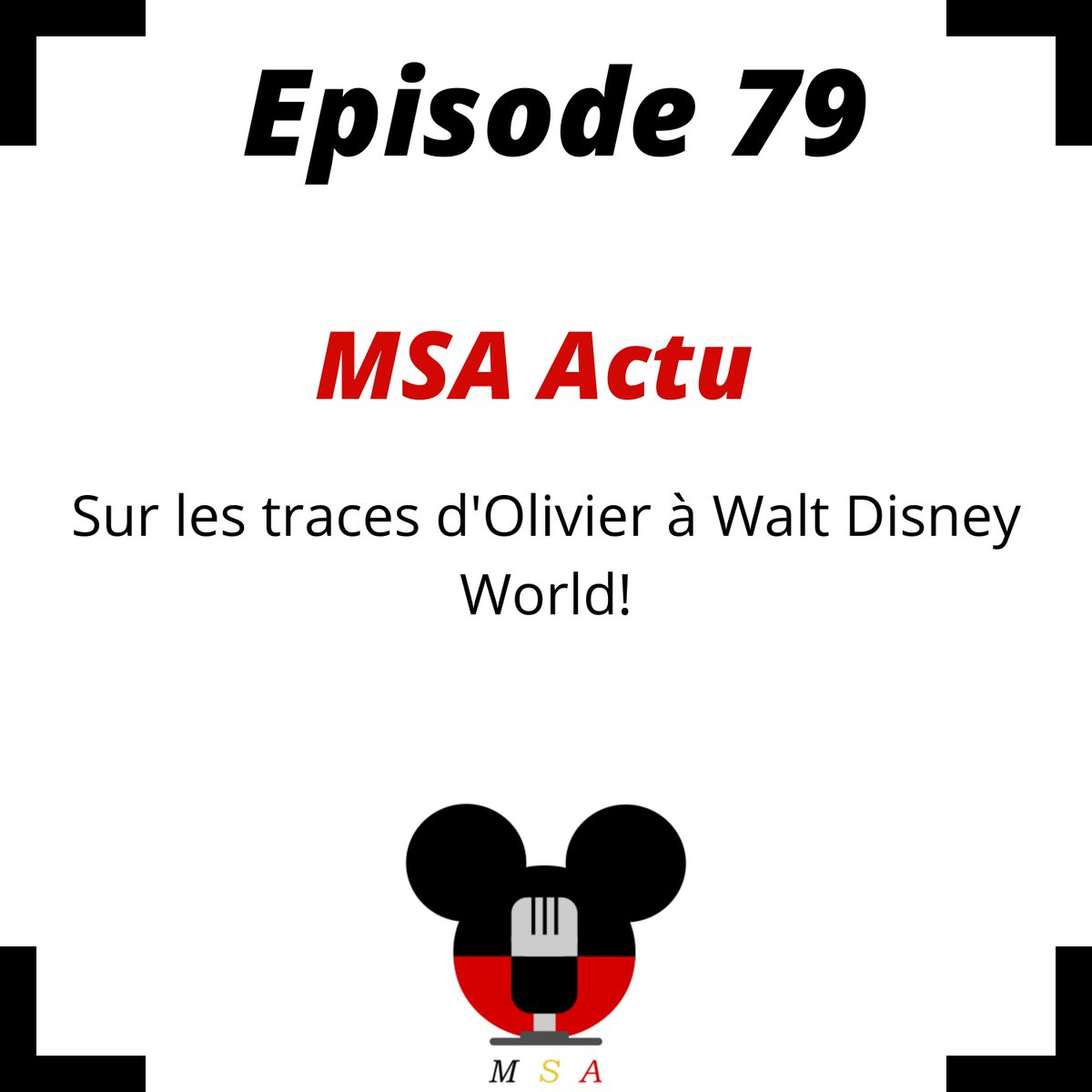 MainStreetActu's tweet photo. Les vacances sont finies, c'est la rentrée! Mais dans ce premier épisode on reste encore un peu en vacances en profitant du voyage d'Olivier à #WaltDisneyWorld50  !

Rendez-vous sur notre site ou sur votre application de podcast favorite! https://t.co/RNVvS7AnnE