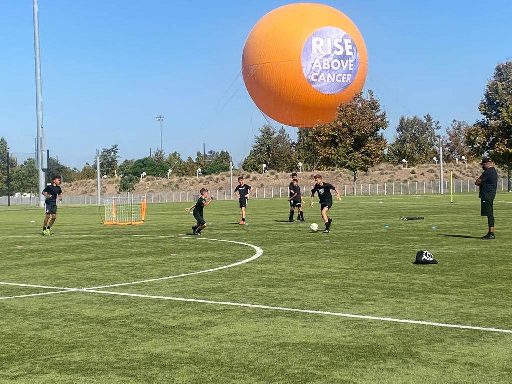 TerryRansbury's tweet photo. Some of you ballers will recognize the balloon and know that Accelerator School OC opened day 1 today. Many thanks to my team and to the people of Great Park!!! This will be a special place. If you are local, come check us out. https://t.co/OlV2h6FgFM