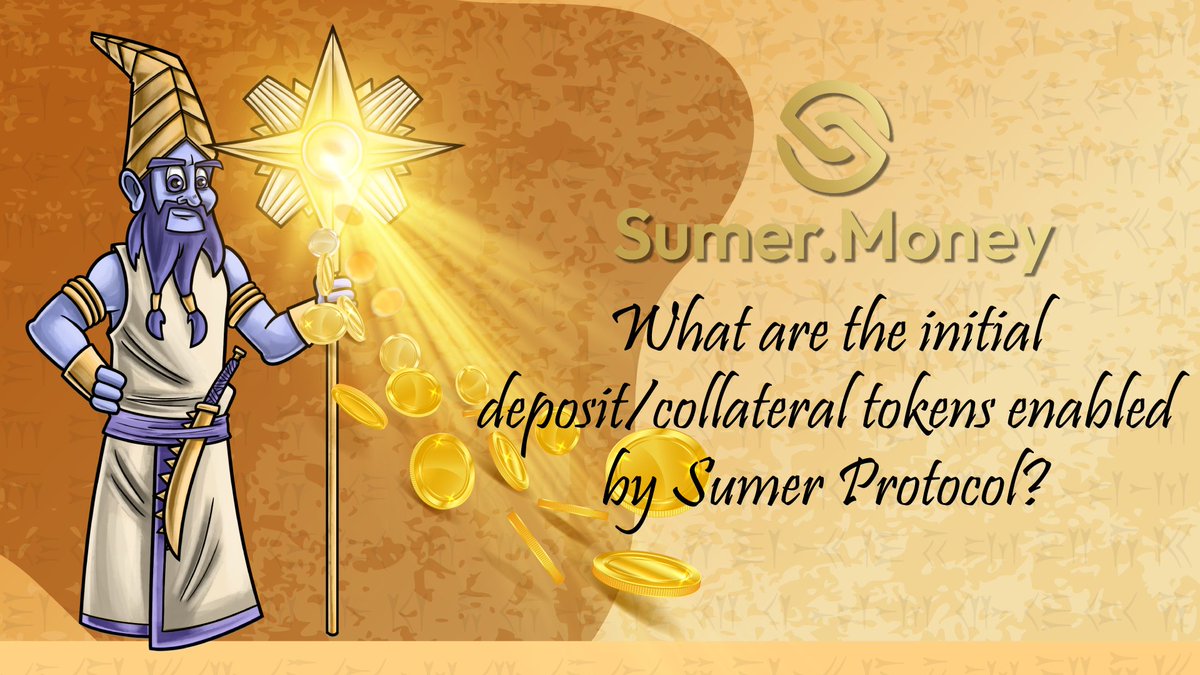 SumerMoney's tweet photo. 🏆Initially, #Sumer Protocol will support blue-chip assets to ensure the security of the protocol and user funds.

🚀At launch, #SuETH, #suUSD &amp; #suBTC will be supported.

Additional assets will be enabled for deposit/collateral through a governance process.

#DeFi $ETH $BTC $USD https://t.co/OXzDyhPTMn