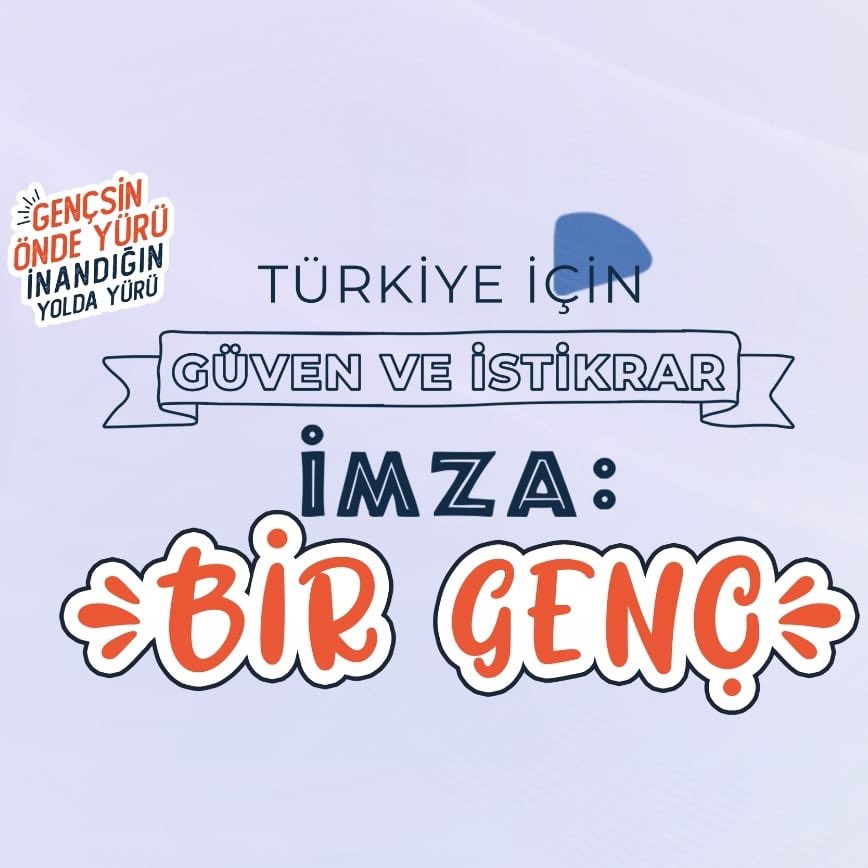 Dünyanın en büyük ve en aktif gençlik teşkilatına katılarak Büyük ve Güçlü Türkiye yolunda kol kola, hep birlikte yürümek için tüm genç kardeşlerimizi aramızda görmek istiyoruz.😎

Hep birlikte daha güçlüyüz!

🔗 imzabirgenc.com

#imzaBirGenc