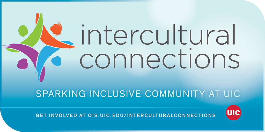 UIC_OIS's tweet photo. Apps due by Sept. 11! Explore culture's impact on your relationships and communities with a diverse cohort of like-minded students. Intercultural Connections is open to #UIC students of all countries and academic levels. Learn more at https://t.co/u7RtfPB015 https://t.co/KoOuFeTBH6