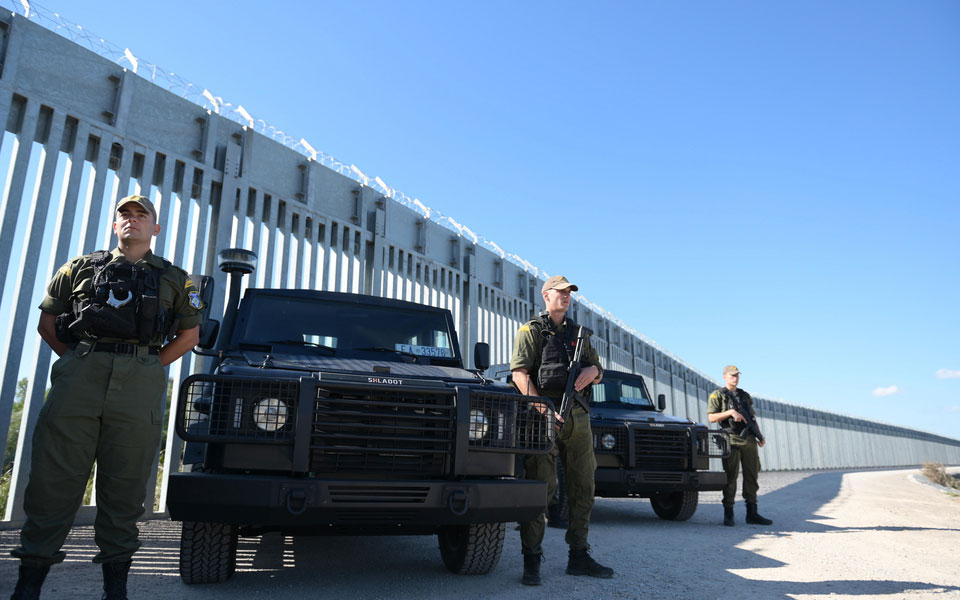 e_amyna's tweet photo. Hellenic Border Guards showcase their newly acquired light armored vehicles in Evros region, Greece. https://t.co/Qwk3scfc2N