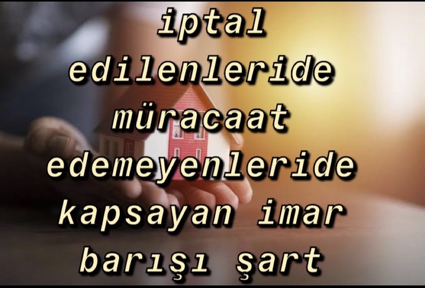 imar barışı mağduru tweet media