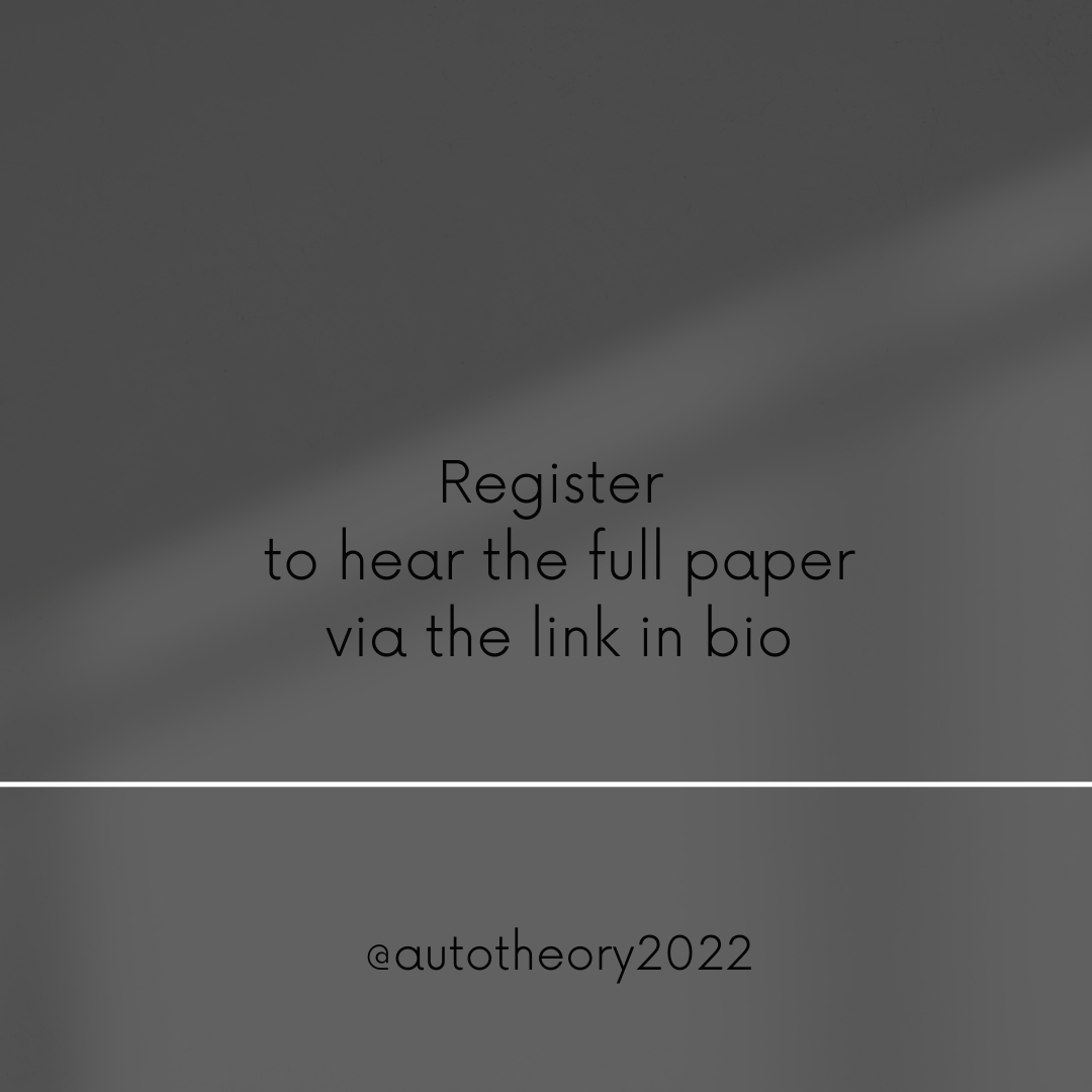 Autotheory2022's tweet photo. Today's highlighted quote is from our conference speaker Brit Schulte! https://t.co/mjrH7mgXoT
