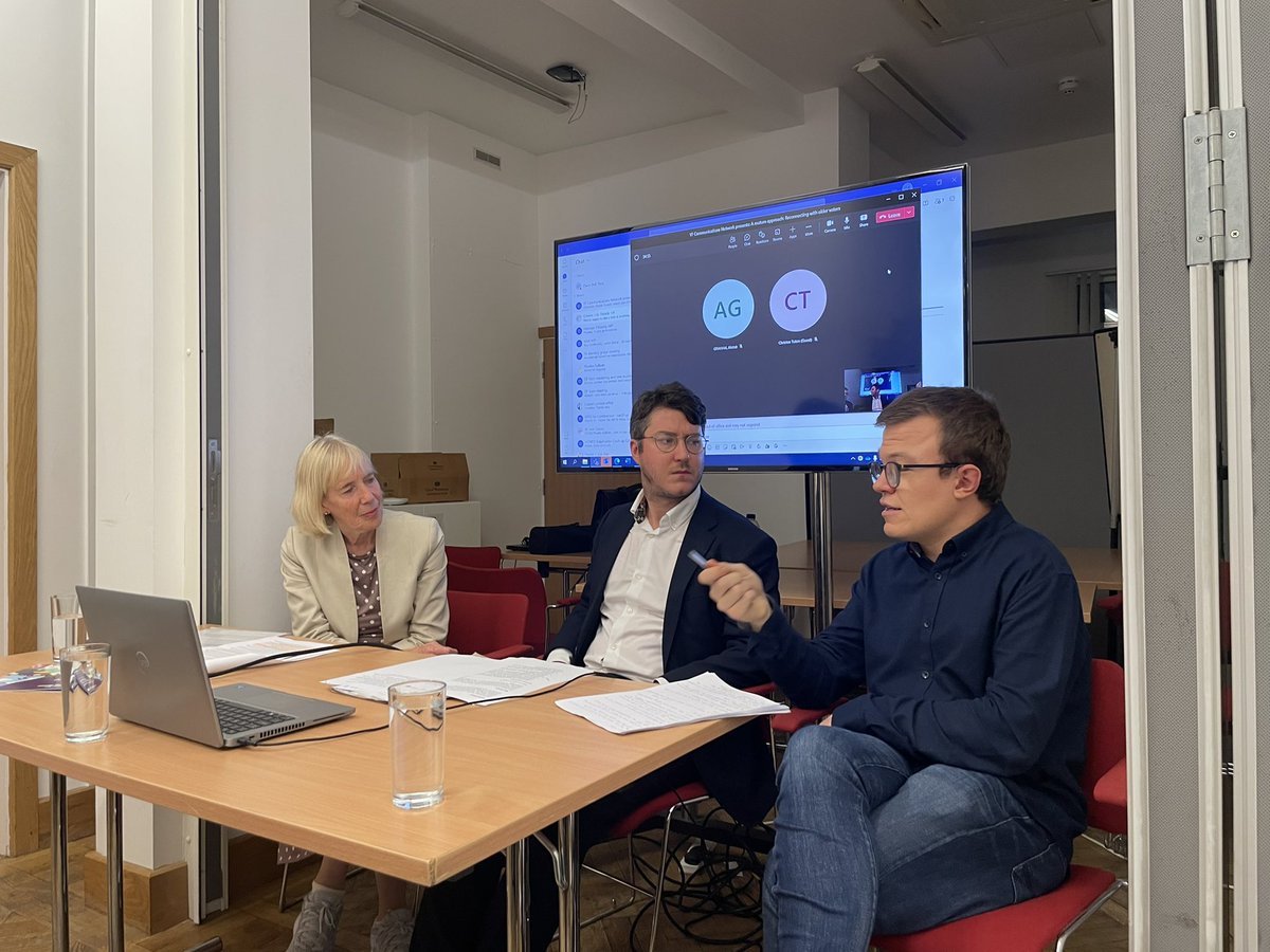 YFComms's tweet photo. Fantastic to be joined by @BenCooper1995 and Carole Easton to discuss the issues and challenges facing older people! https://t.co/azJzbGE0Br