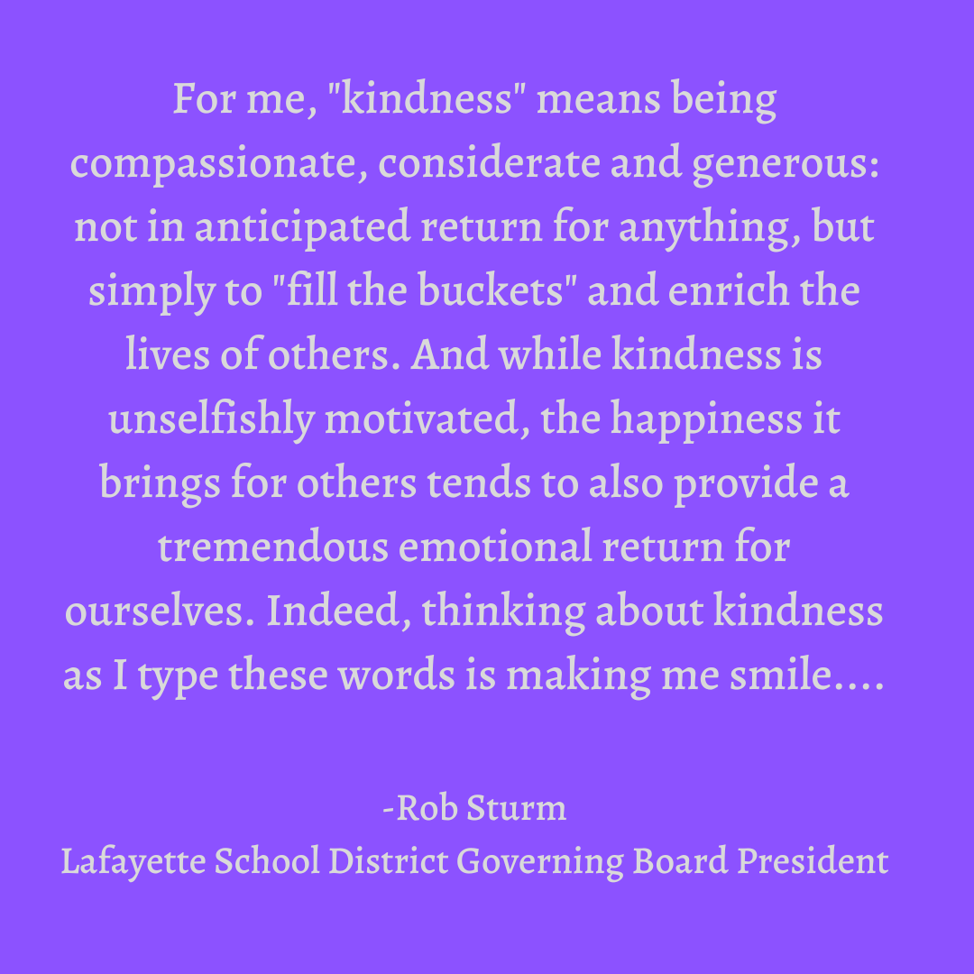 LAFSDK8's tweet photo. What does "kindness" mean to you? #BeKind21 https://t.co/PzP9Wtyazn