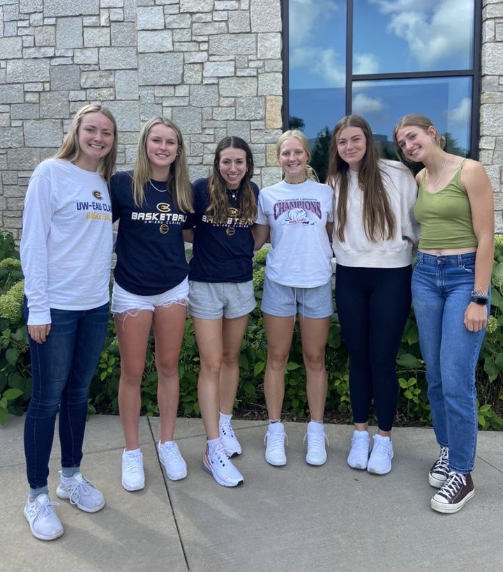 Happy first day of school Blugolds! Our squad is ready for a great year 💙💛 #moreISpossible
