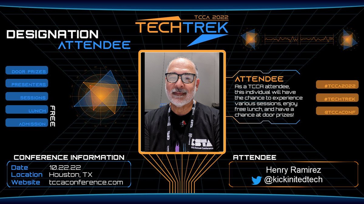 kickinitedtech's tweet image. Been awhile... 😏... but figured I might as well go check out my &apos;ol stompin&apos; grounds. Since I&apos;m back in the CS scene, gonna take in our local conference. Should be fun! @TCCAConf #TechTrek2022 #TCCA2022