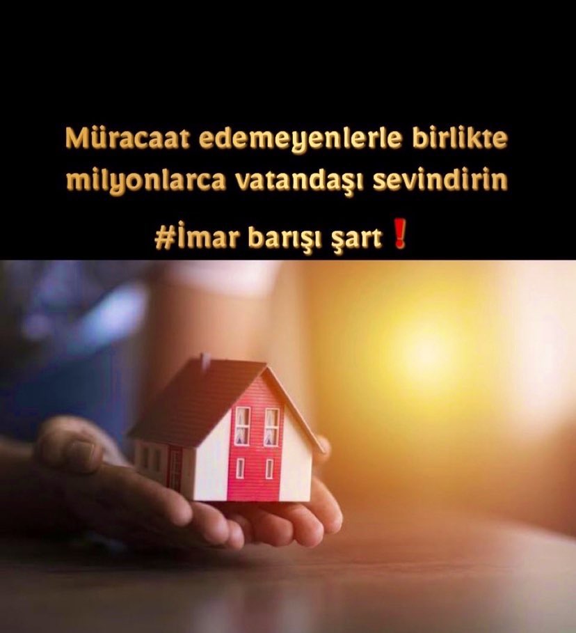 imar barışı mağduru tweet media