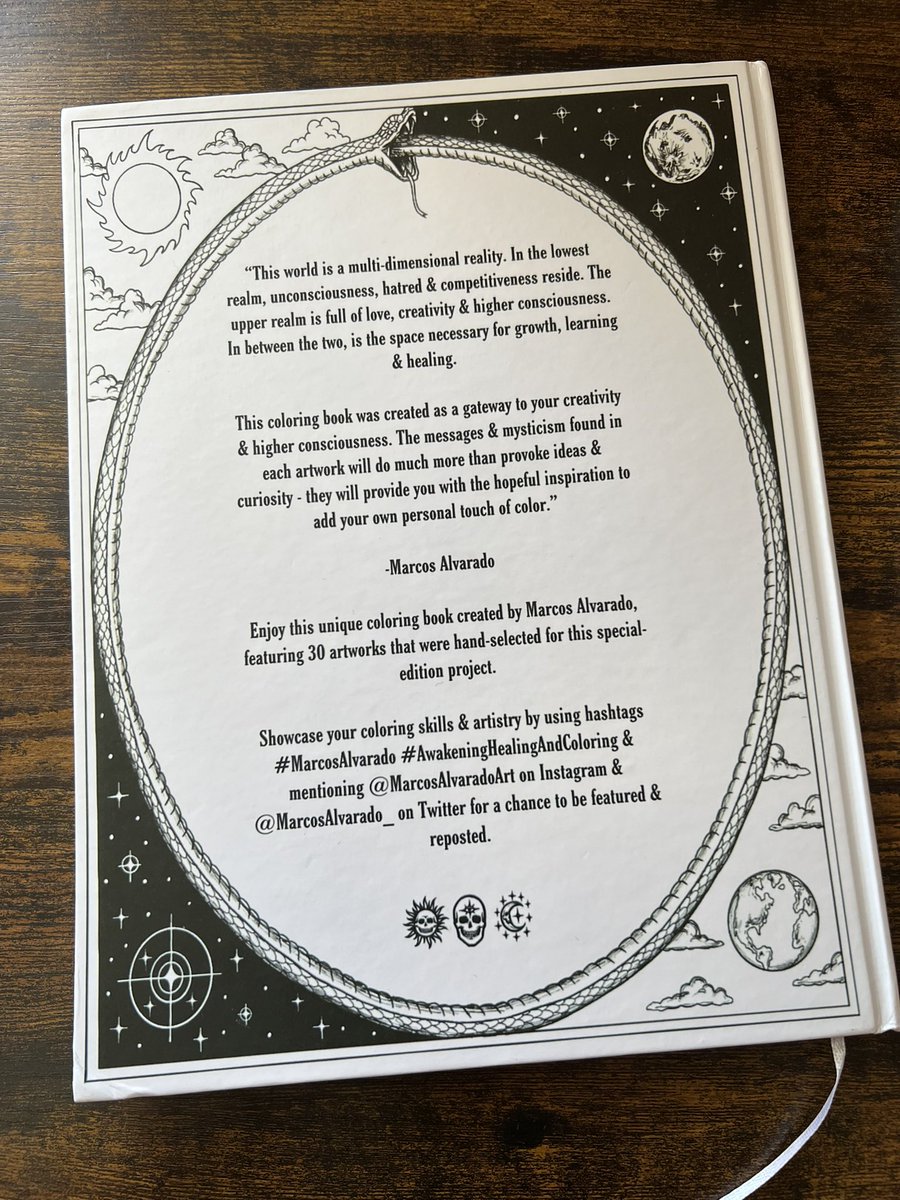 marcosalvarado_'s tweet photo. AWAKENING, HEALING &amp; COLORING

My first official coloring book + colored pencils https://t.co/wlbijDzWMs