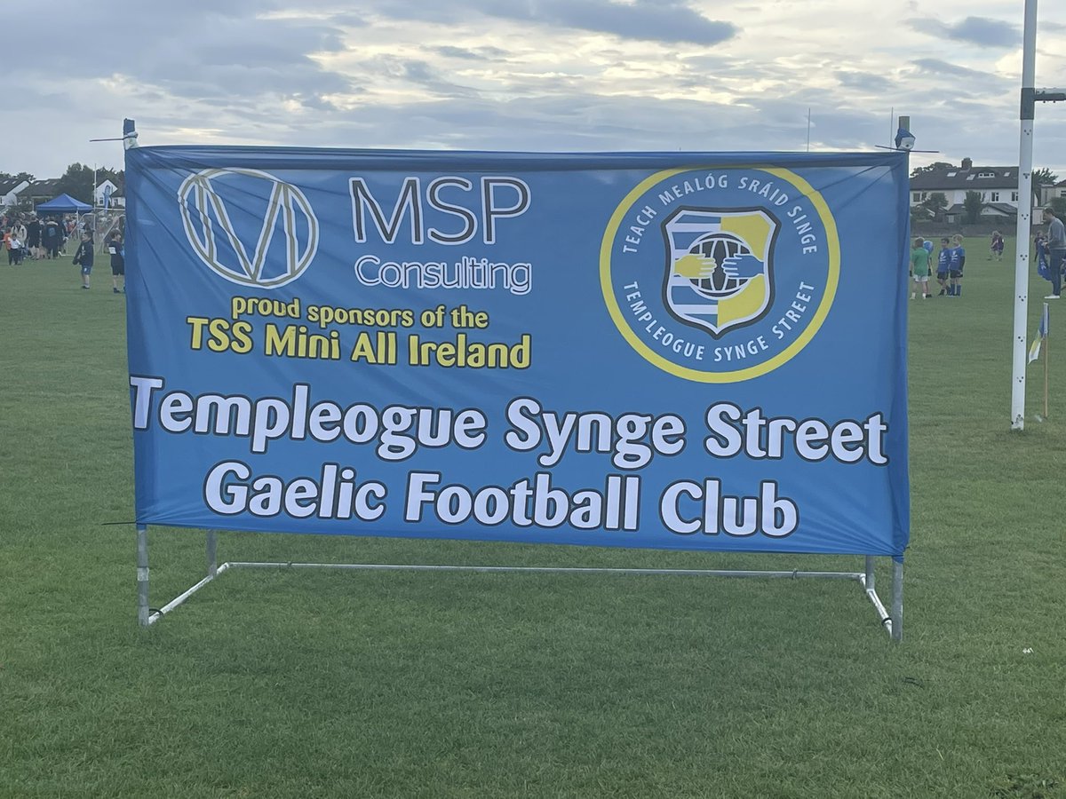 markfoxsmyth's tweet photo. @Tempsyngest Delighted to have sponsored the @Tempsyngest 2022 MSP Consulting Mini All Ireland . Great work by all involved to organise and manage over 600 kids and many competitive matches. https://t.co/HGKmcYRwbT