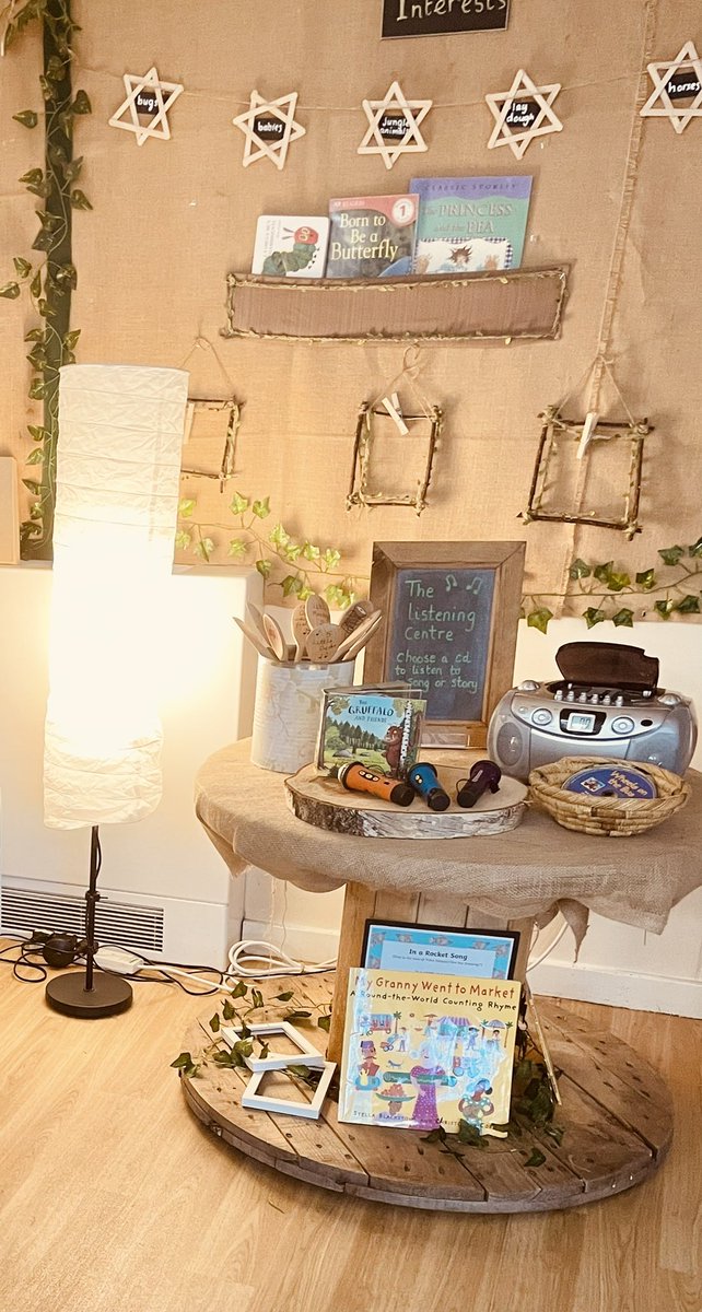 JCEnglishHub's tweet photo. Personalising reading spaces for EYFS learners in relation to their interests #MakingConnections #ReaderIdentity #Belonging https://t.co/idTQksugd6