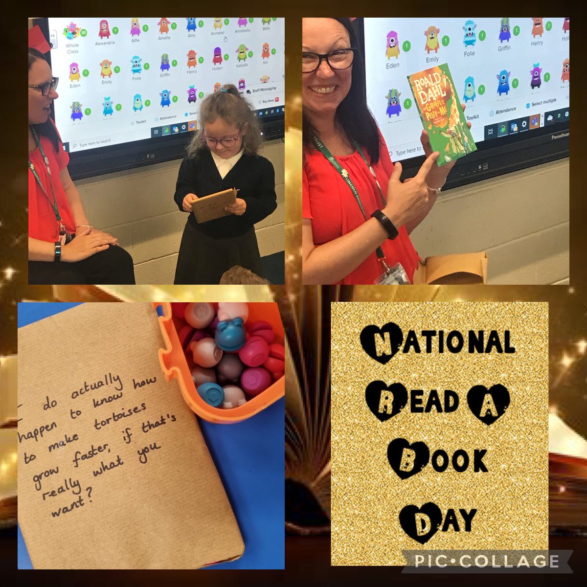 BranstonInfant1's tweet photo. Today is #nationalreadabookday. All our KS1 classes picked a new book based on a few opening lines…We are now also set for #RoaldDahlDay next week! Double win! Happy reading everyone 📚#LincolnshireReadingPledge @BookBranston @WSHEnglishHub @OpenUni_RfP https://t.co/PssGAYrL5V
