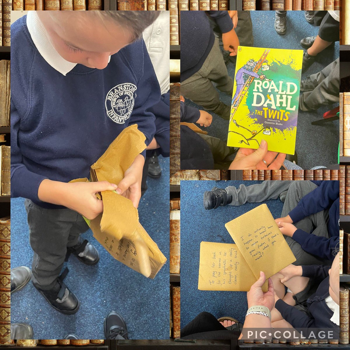 Today is #nationalreadabookday. All our KS1 classes picked a new book based on a few opening lines…We are now also set for #RoaldDahlDay next week! Double win! Happy reading everyone 📚#LincolnshireReadingPledge <a href="/BookBranston/">BranstonBookWorms</a> <a href="/WSHEnglishHub/">Witham St Hughs English Hub</a> <a href="/OpenUni_RfP/">Reading for Pleasure 🧶</a>