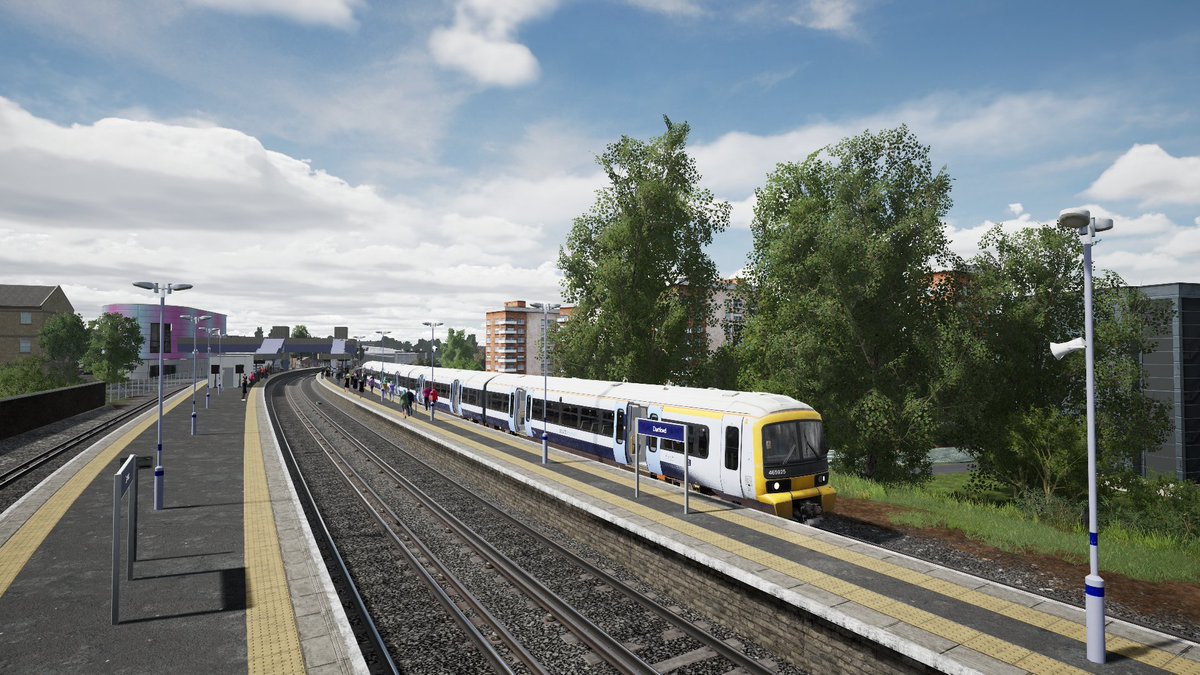 danthetrainman's tweet image. TSW3 - Dartford Delight. #screenshot #class465 #TrainSimWorld3 #XboxShare