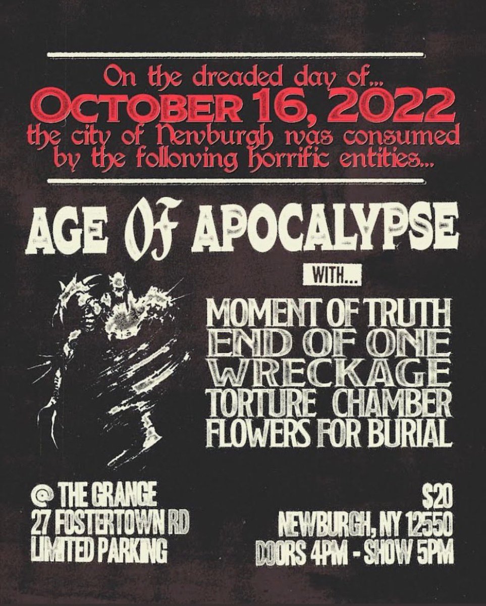 wreckagecthc's tweet photo. Wrecking in the Hudson Valley next month https://t.co/yDlAn7FakR